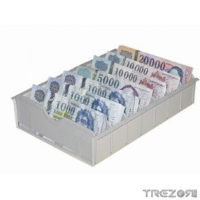 Banknote betétlapos bankjegytároló
