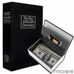 BookCase mini könyv alakú pénzkazetta