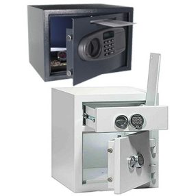 Bedobónyílásos széfek